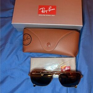 Rayban new caravan chromance sunglasses